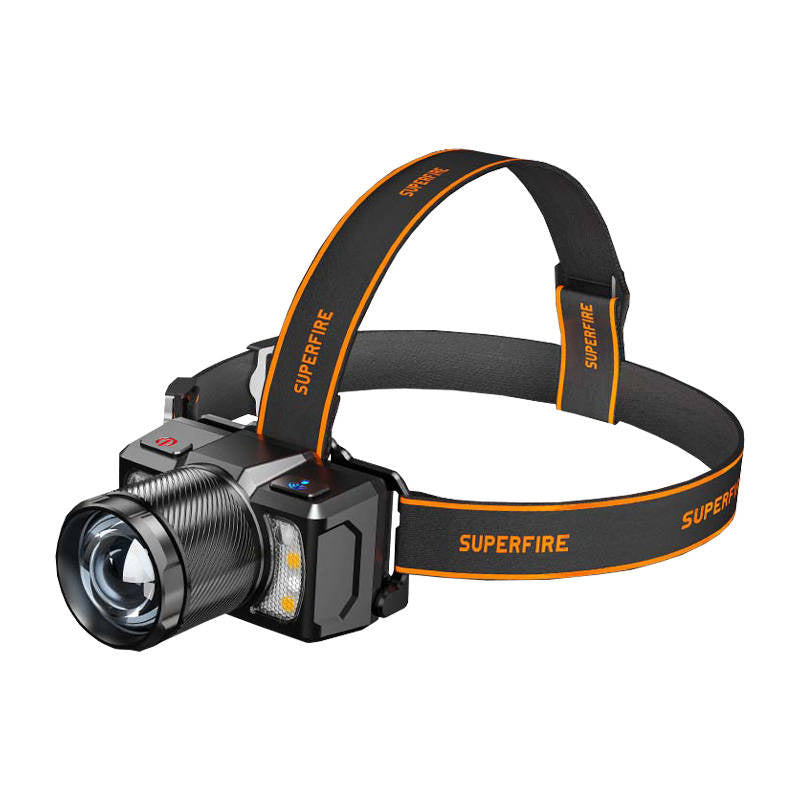 Forlygter Superfire HL25, 700lm, USB-C