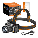 Forlygter Superfire HL25, 700lm, USB-C