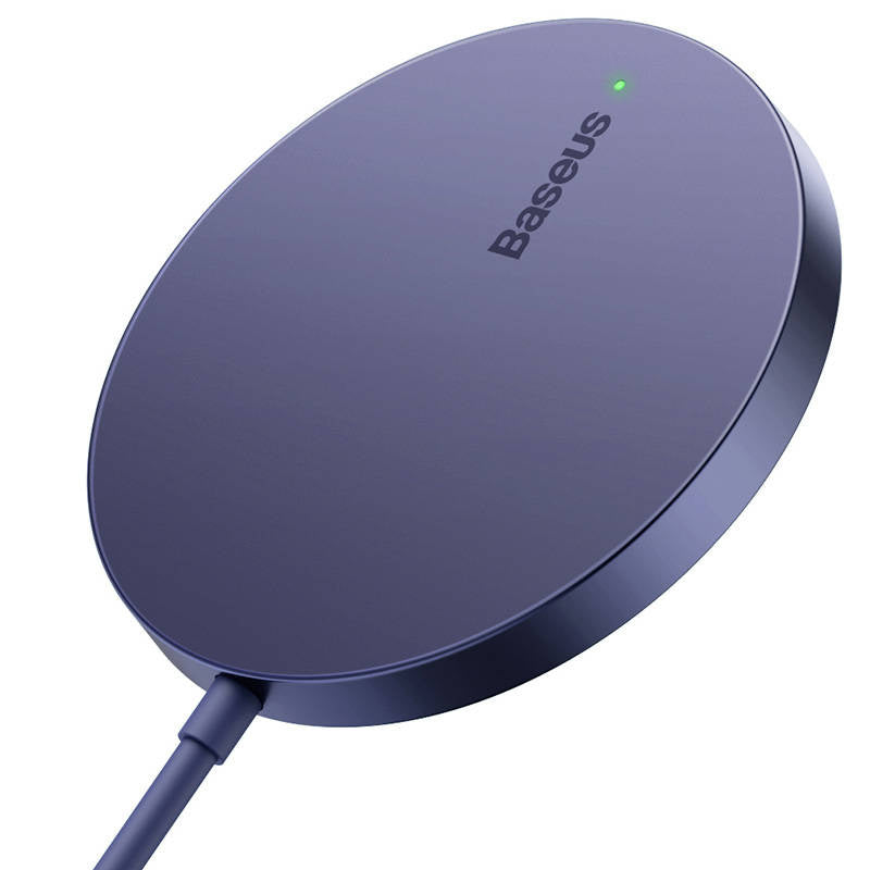 Magnetisk trådløs oplader Baseus Simple Mini3 15W (Dusty lilla)