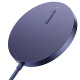 Magnetisk trådløs oplader Baseus Simple Mini3 15W (Dusty lilla)