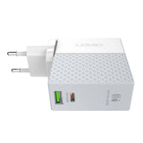 Væglader LDNIO A2620C USB, USB-C 65W + USB-C - USB-C-kabel