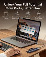 Vention ADKB0 interface hub Grå