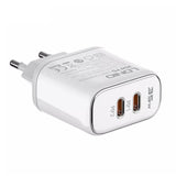 Væglader LDNIO A2528M 2USB-C til Apple + USB-C - Lightning Cable