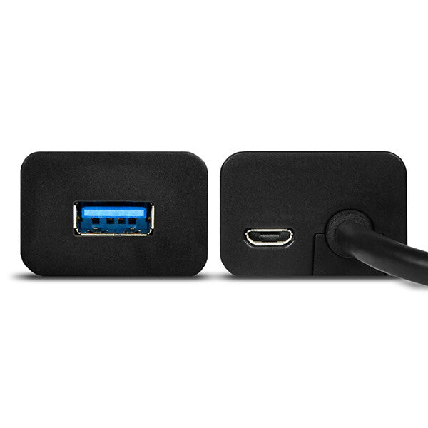 Axagon HUE-S2BL interface hub USB 3.2 Gen 1 (3.1 Gen 1) Type-A 5000 Mbit/s Sort