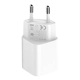 Væglader LDNIO A2318M USB, USB-C + USB-C - Lightning Cable