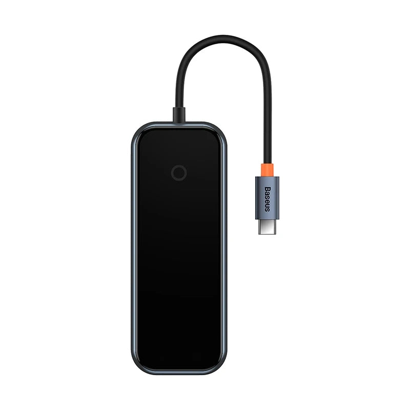 Adapter 4w1 Baseus Hub USB-C til 4xUSB 3.0 (Dark Grey)