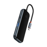 Adapter 4w1 Baseus Hub USB-C til 4xUSB 3.0 (Dark Grey)