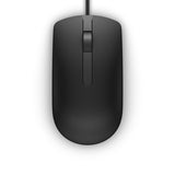 DELL MS116 mus Kontor Ambidextrous USB Type-A Optisk 1000 dpi