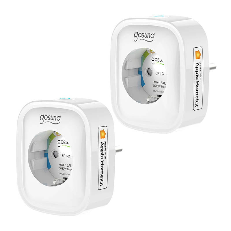 Smart stikkontakt WiFi Gosund SP1-H (2-pakke)