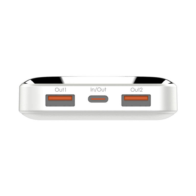 Powerbank LDNIO PQ12, 15W, 10000mah (hvid)