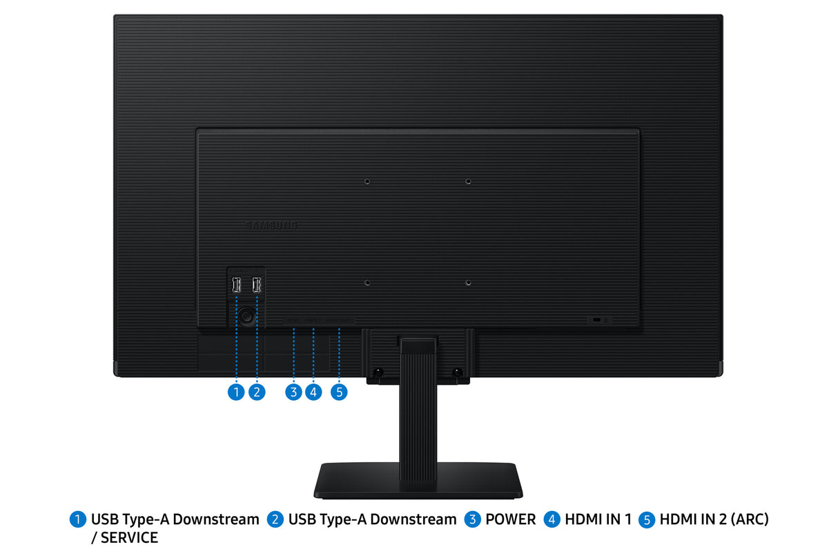 Samsung M5 M50F computerskærm 68,6 cm (27") 1920 x 1080 pixel Fuld HD LCD Sort