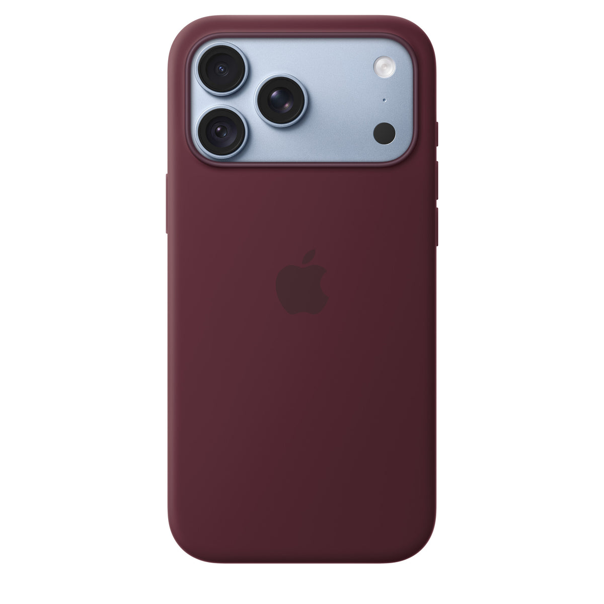 Apple iPhone 18 Pro Max Silicone Case with MagSafe - Burgundy