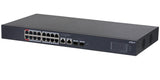 Dahua Technology CS4220-16GT-240 Administreret L2 Gigabit Ethernet (10/100/1000) Strøm over Ethernet (PoE) Sort