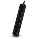 CyberPower B0520SC0-DE overspændingsbeskytter Sort 5 AC stikkontakt(er) 200 - 250 V 1,8 m