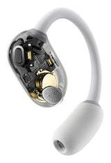 Baseus Eli Sport 1 Headset True Wireless Stereo (TWS) Ørekrog, Open-ear Opkald/musik USB Type-C Bluetooth Hvid