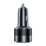 Choetech TC0011 biloplader 130W 2x USB C 1x USB A (sort)