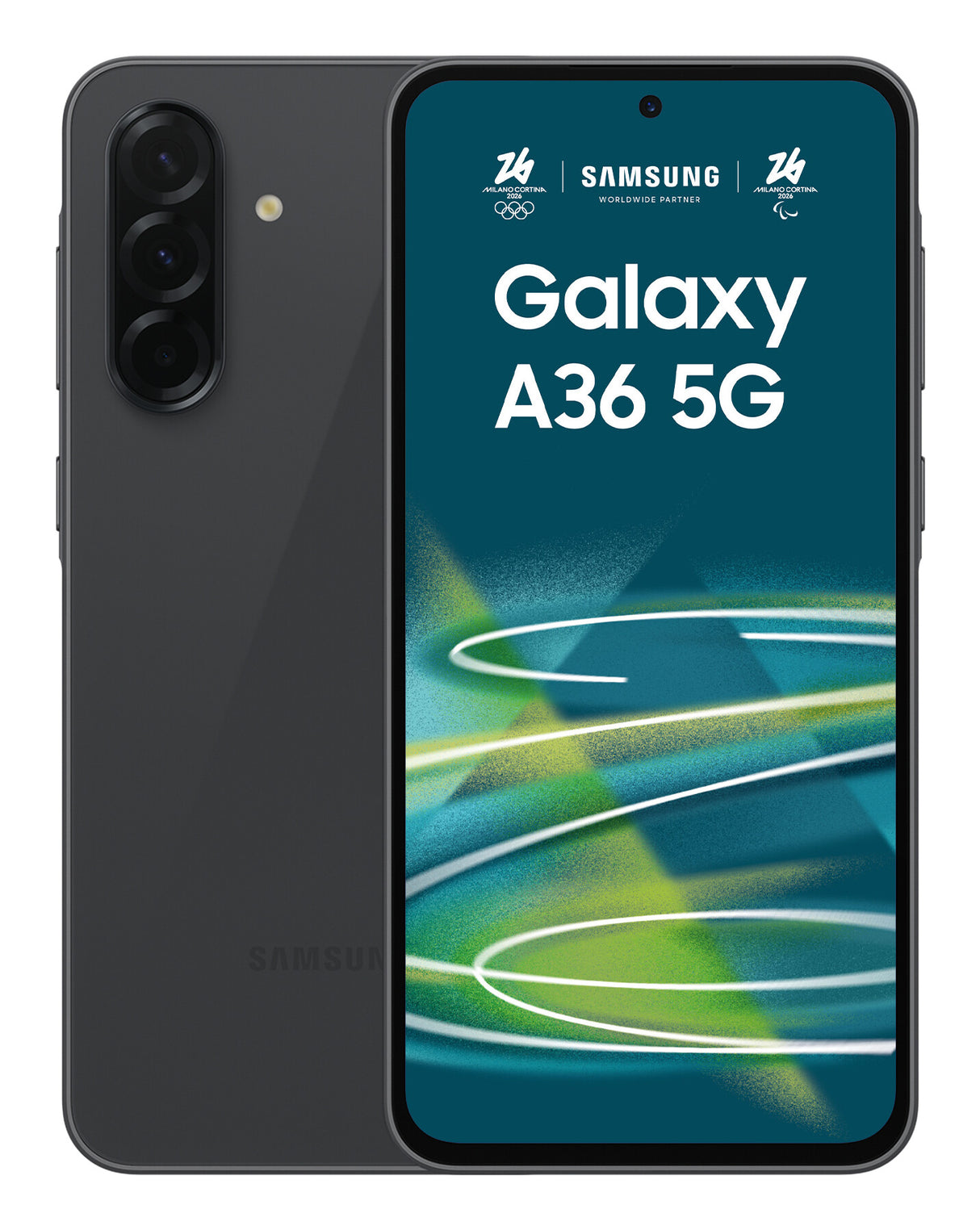 Samsung Galaxy A36 5G 17 cm (6.7") Dual SIM Android 15 USB Type-C 6 GB 128 GB 5000 mAh Sort