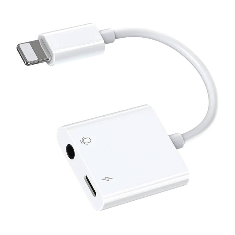 Audio Adapter Lightning / 3,5 mm Joyroom S - Y105 (hvid)