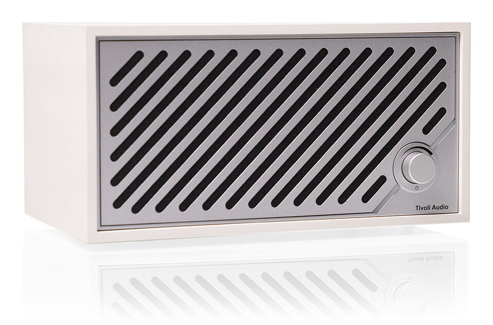 Tivoli Audio Model Two Digital Bærbar stereohøjttaler Hvid, Sølv 20 W