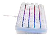 Deltaco Gaming WK70 60% keyboard, semi transparent case whit