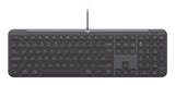 Logitech Signature Slim Combo MK620 For Business tastatur Mus inkluderet Hjemme/kontor USB QWERTZ Tysk Grafit