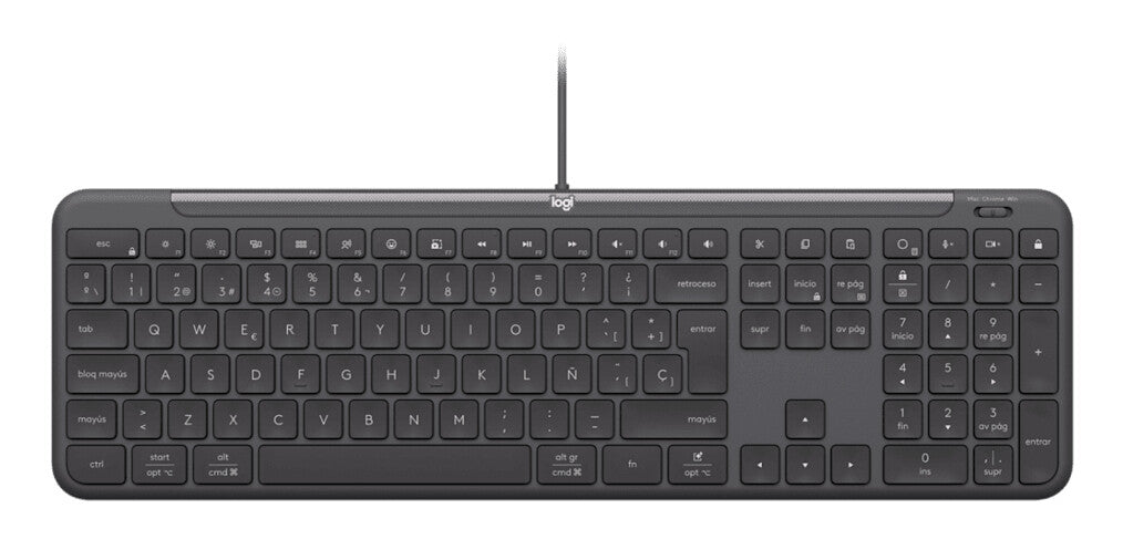 Logitech Signature Slim Combo MK620 For Business tastatur Mus inkluderet Hjemme/kontor USB QWERTY US International Grafit