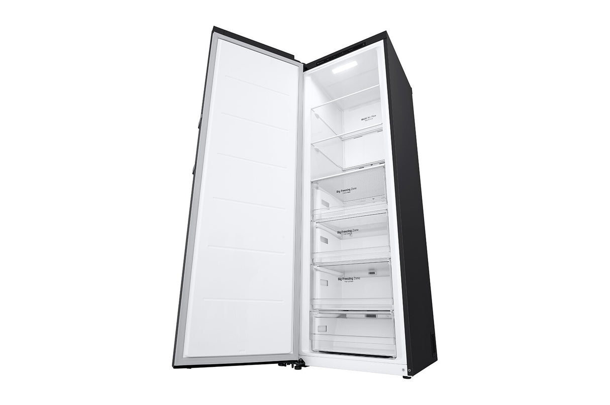 LG GFT41MCGSF fryser Stående fryser Fritstående 324 L Sort