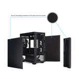 Chieftec AZ-01B-OP computeretui Mini Tower Sort