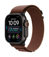 *Apple Watch Ultra 4 GPS + Cellular 49mm Black Titanium Case with Burgundy Alpine Loop - L