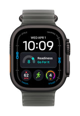 *Apple Watch Ultra 4 GPS + Cellular 49mm Black Titanium Case with Translucent Black Ocean Band