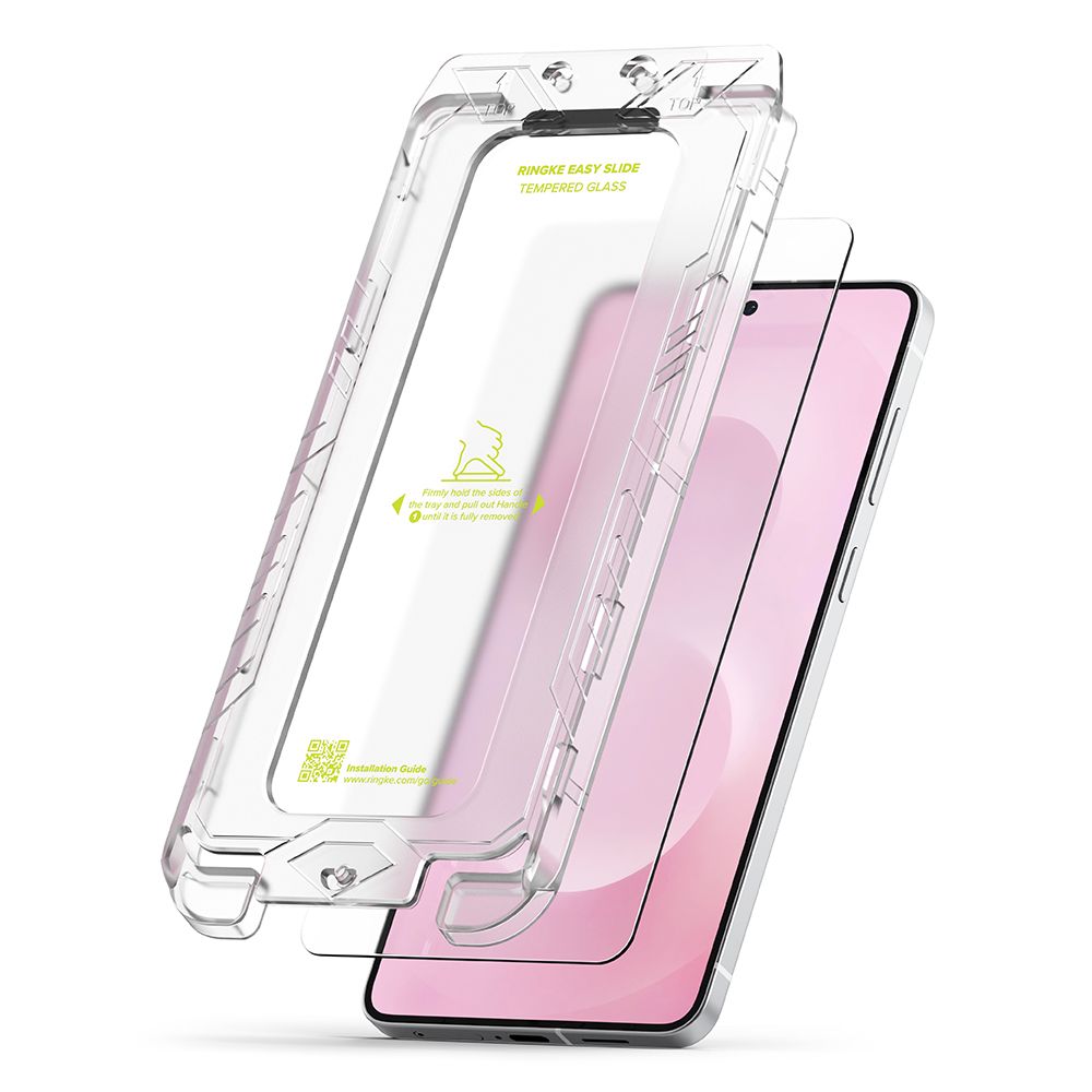 Hærdet Glas Ringke Easy Slide 2 Pack Galaxy S25 Edge Clear