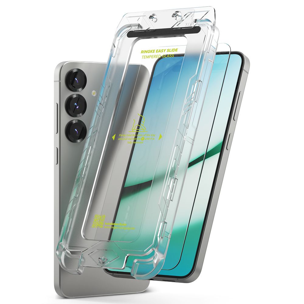 Hærdet Glas Ringke Easy Slide 2 Pack Galaxy S24 / S25 Clear