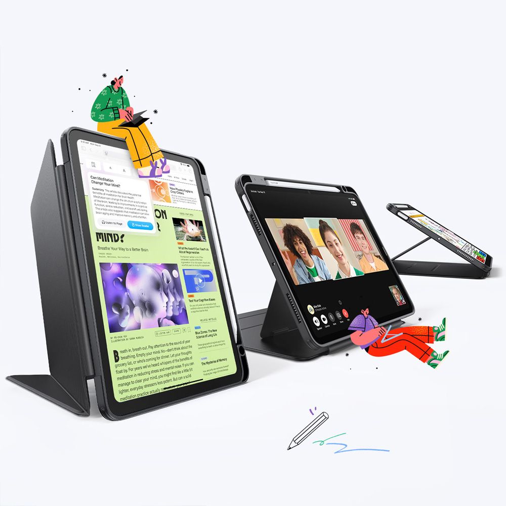 Esr Flip Hybrid Ipad Air 10,9” 4/5/2020 2022/11” 6/7/8/2024 2026 Sort