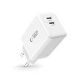 Tech Protect Nc45 W Gan 2 Port Netværksopladder Pd 45 W Hvid