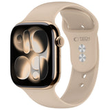 Tech Protect Silikone Apple Watch 8 / 9 / 10 / 11 / 12 / Se / Ultra (44 / 45 / 46 / 49 Mm) Valnød