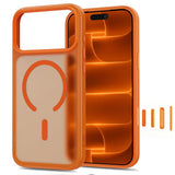 Tech Protect Magmat Magsafe Cc Iphone 17 Pro / 18 Pro Mat Cosmic Orange