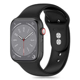 Tech Protect Silikone Apple Watch 9 / 10 / 11 / 12 / Se / Ultra (44 / 45 / 46 / 49 Mm) Sort