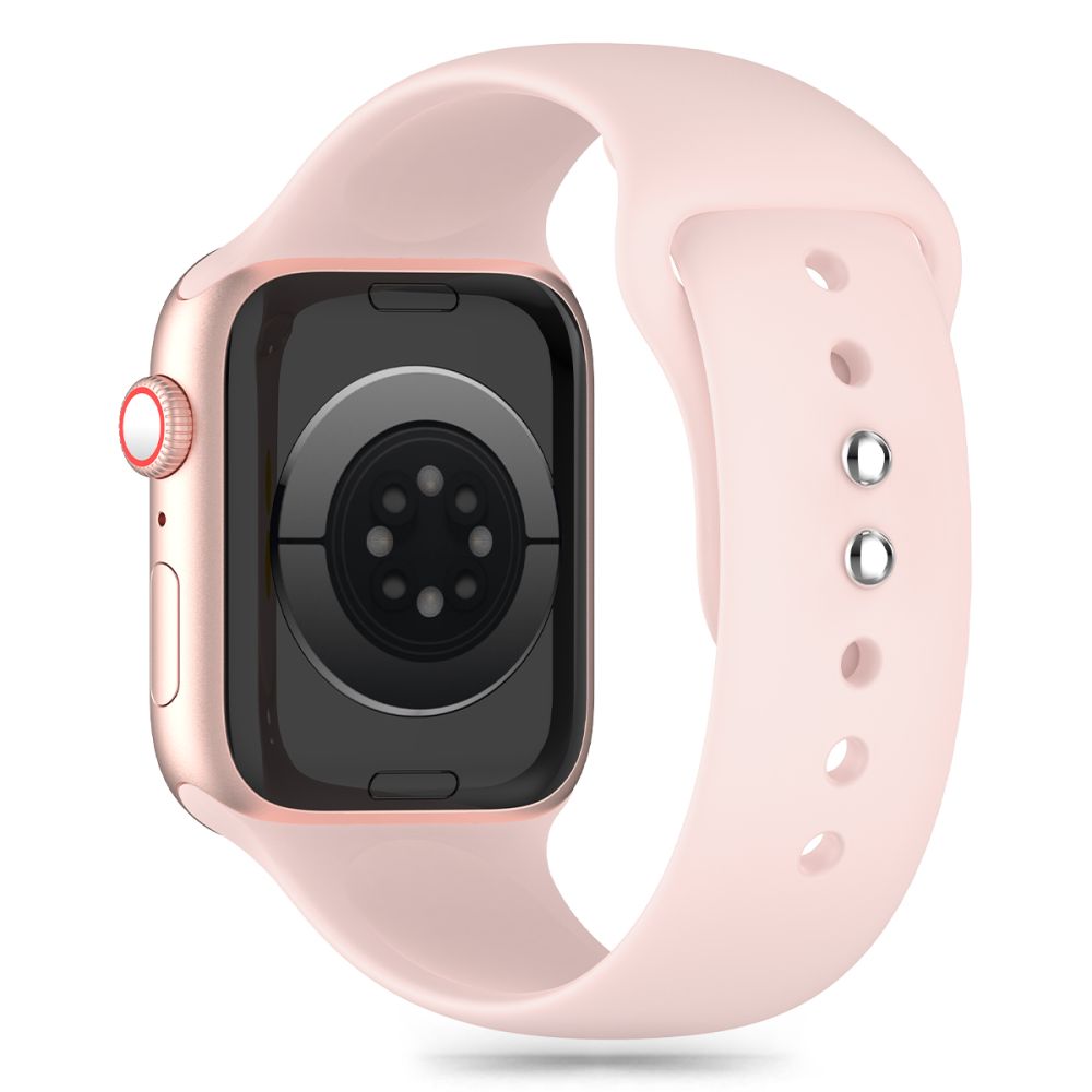 Tech Protect Silikone Apple Watch 8 / 9 / 10 / 11 / 12 / Se (40 / 41 / 42 Mm) Lyse Pink