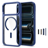 Tech Protect Magmat Magsafe Cc Iphone 17 Pro / 18 Pro Dyb Blå/Klar