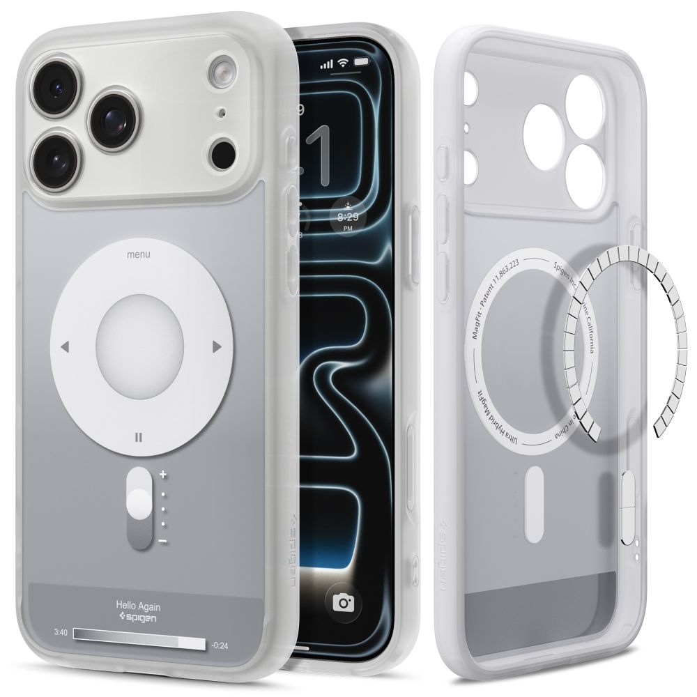 Spigen Ultra Hybrid Magsafe Iphone 17 Pro / 18 Pro Classic Sølv
