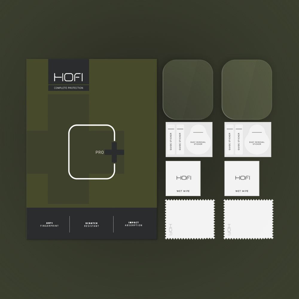 Hærdet Glas Hofi Glass Pro+ 2 Pack Xiaomi Redmi Watch 5 Lite Clear