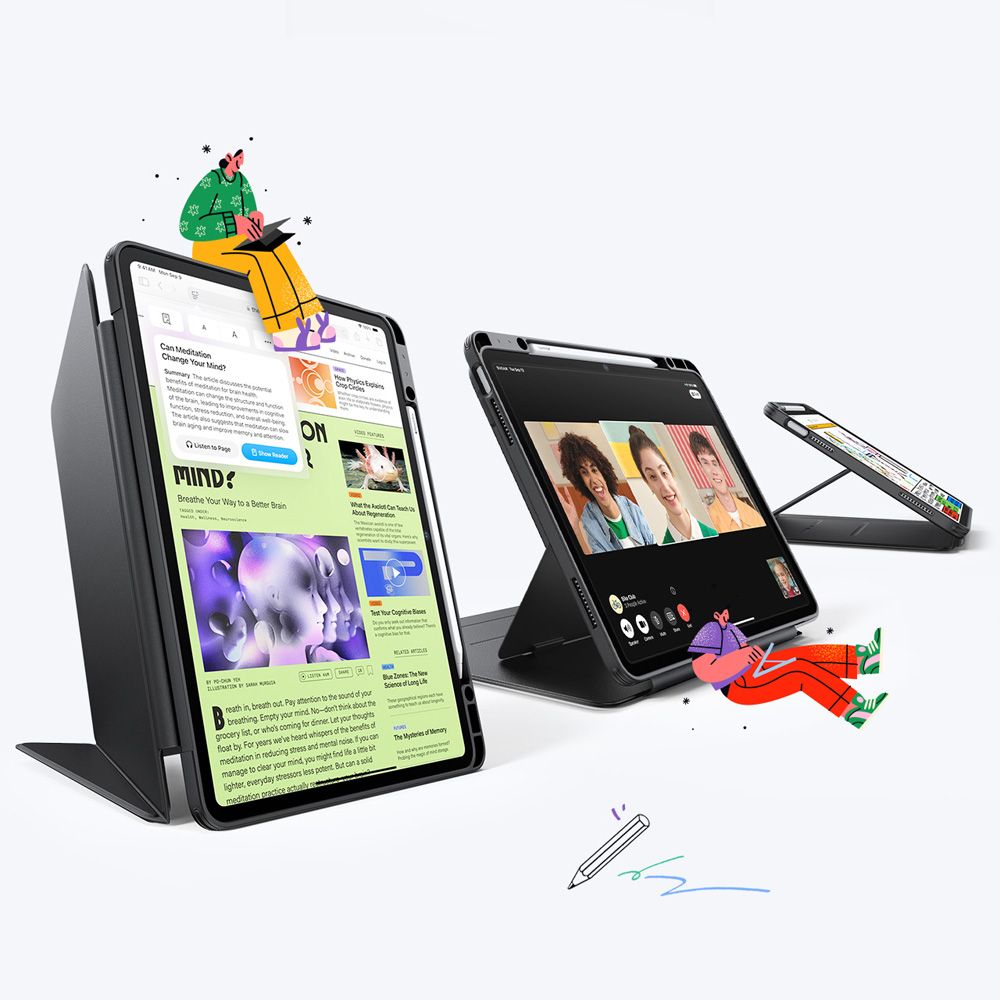 Esr Flip Hybrid Ipad Air 13” 1/2/3/2024 2026 Sort