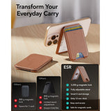 Esr Classic Rfid Magnetisk Tegnebogstand Magsafe Brun