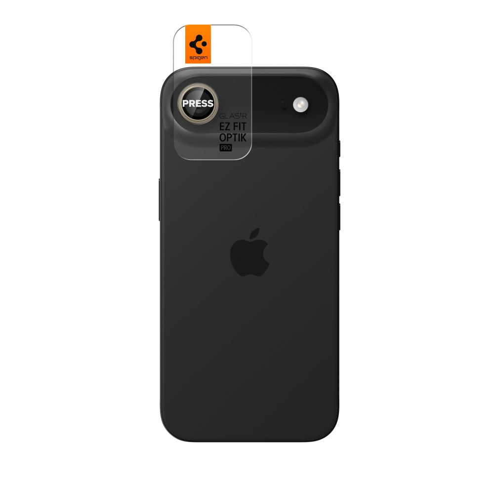 Kamera Beskyttelse Spigen Optik Pro Glas.Tr ”Ez Fit” Camera Protector 2 Pack Iphone Air Gold