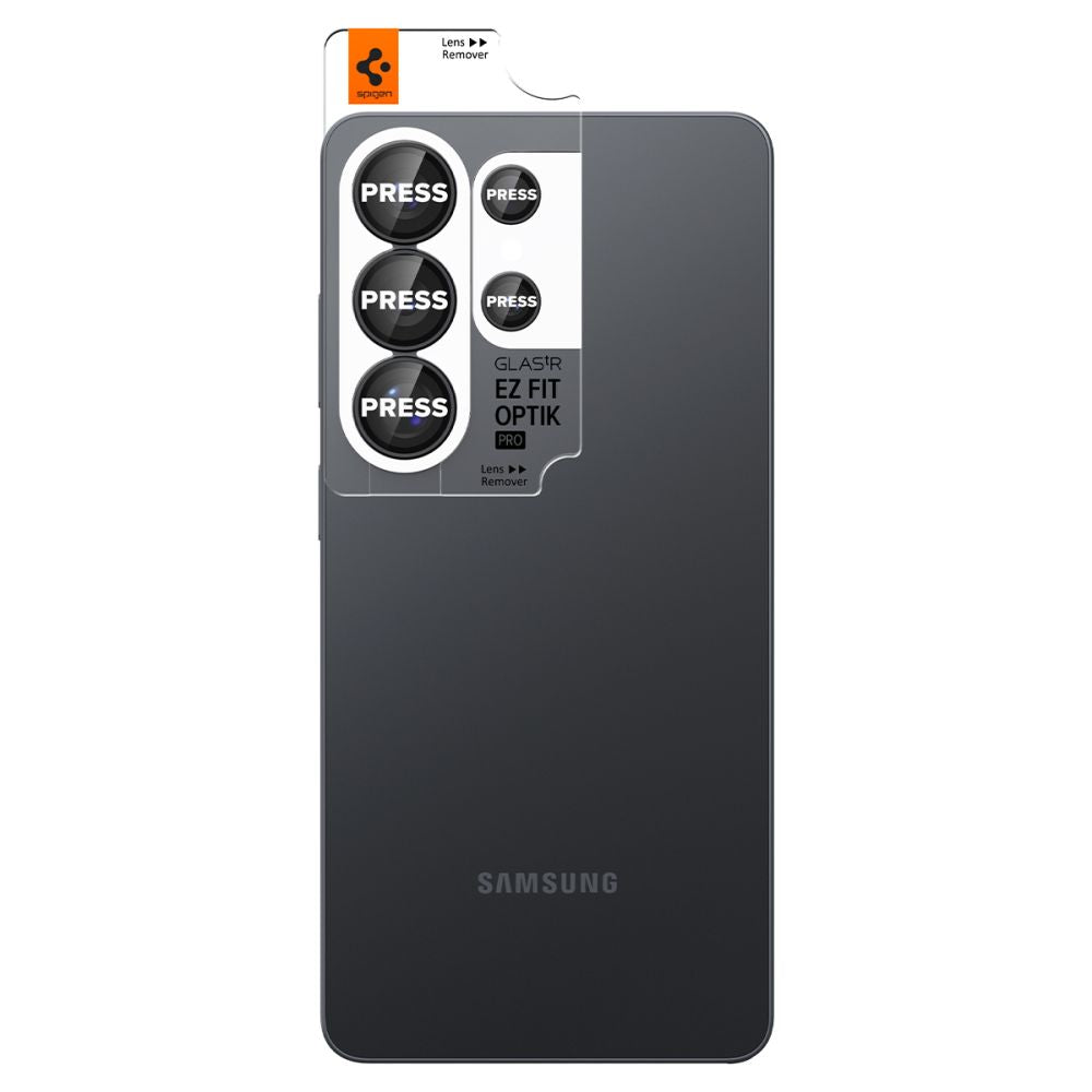 Kamera Beskyttelse Spigen Optik Pro Hd Glas.Tr 'Ez Fit' Camera Protector 2 Pack Galaxy S26 Ultra Black