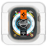 Hærdet Glas Spigen Glas.Tr ”Ez Fit” 2 Pack Apple Watch Ultra 1 / 2 / 3 / 4 (49 Mm) Klar