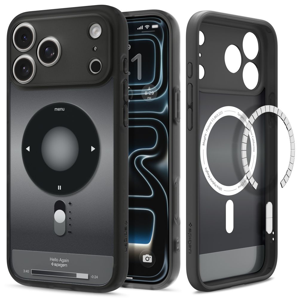 Spigen Ultra Hybrid Magsafe Iphone 17 Pro / 18 Pro Classic Sort