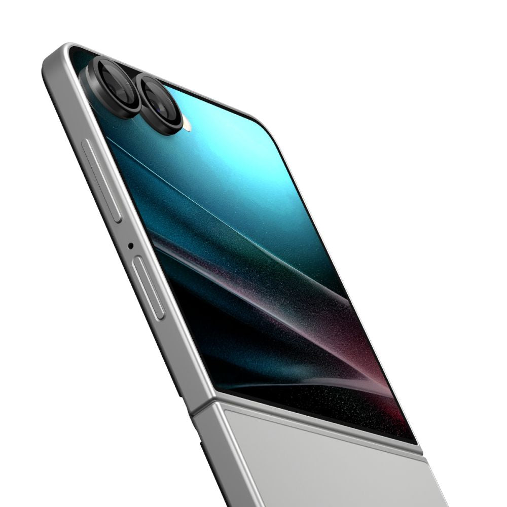 Kamera Beskyttelse Spigen Optik Pro Hd Glas.Tr ”Ez Fit” Camera Protector 2 Pack Galaxy Z Flip 7/8 Sort