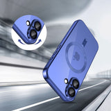 Tech Protect Magflex Magsafe Iphone 17 Shiny Mist Blå
