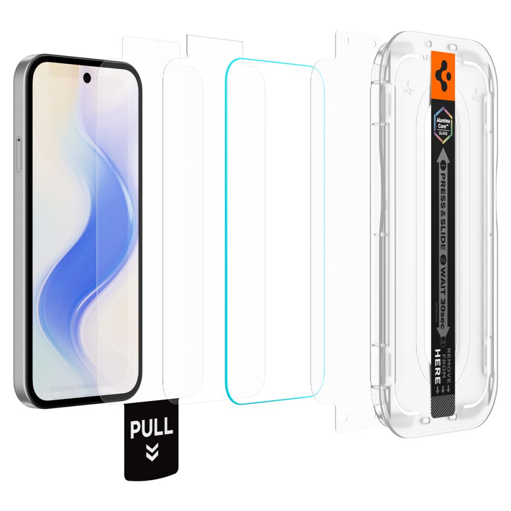Hærdet Glas Spigen Glas.Tr 'Ez Fit Pro Ac' 2 Pack Google Pixel 10 A Clear